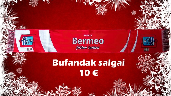 Klubeko bufandak salgai